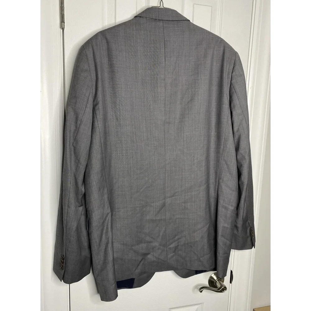 Jack‎ Victor Men's Executive Collection 100% Wool Blazer Grey Size 44 L
